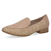 Półbuty damskie - Półbuty beżowe Norma [24200-42-311] - Caprice - miniaturka - grafika 1