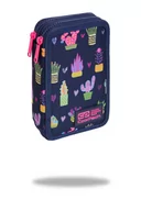Piórniki - CoolPack Piórnik Podwójny Z Wyposażeneim Jumper 2 Cactus - miniaturka - grafika 1