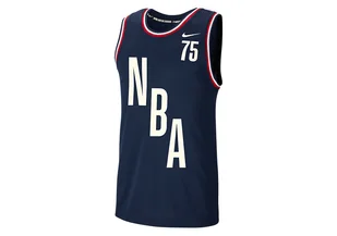 Nike Team Nba 31 Tank Dna Courtside College Navy - Koszulki męskie - miniaturka - grafika 1
