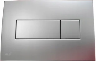 Alcaplast Przycisk spłuczki chrom mat M372 Delfin - Przyciski spłukujące - miniaturka - grafika 3