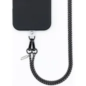 Pozostałe akcesoria do telefonów - Smycz do telefonu CRONG Phone Crossbody Czarny - miniaturka - grafika 1