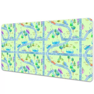 Podkładka na biurko dla dzieci Samochody 90x45 cm - Podkładki na biurko - miniaturka - grafika 1