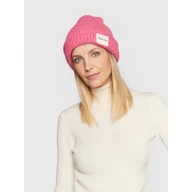 Czapki damskie - Czapka Tommy Jeans Elevated AW0AW14079 Różowy - miniaturka - grafika 1