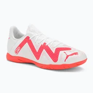 Piłka nożna - Buty piłkarskie męskie PUMA Future Play IT puma white/fire orchid - miniaturka - grafika 1