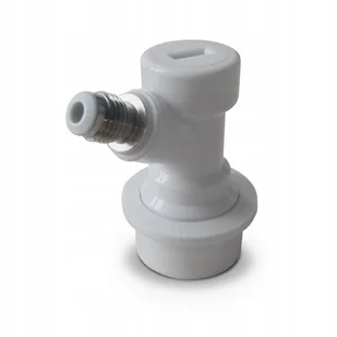 Szybkozłączka szara złączka BALL LOCK z gwintem - Akcesoria i części AGD - miniaturka - grafika 1