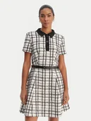 Sukienki - Morgan Sukienka dzianinowa 261-RNOLIA Écru Slim Fit - miniaturka - grafika 1