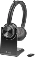Słuchawki - Poly Savi 7320 UC Stereo DECT 1880-1900 MHz Headset EMEA 8L545AA - miniaturka - grafika 1