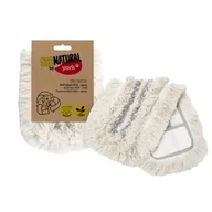 Miotły, szufle, mopy - York ECO NATURAL Mop płaski Eco-mop zapas 1 szt 100374 - miniaturka - grafika 1