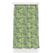 Zasłony - Zasłona z grafiką gotowa Liście palmowy 150x240 cm, Fabricsy - miniaturka - grafika 1