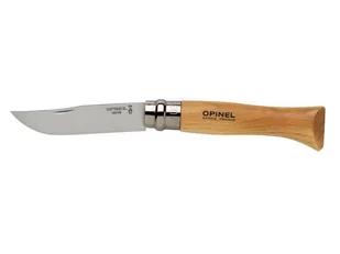 Opinel Nóż Inox Natural, brązowy, S,,,,, 121040.0 121040 - Akcesoria turystyczne - miniaturka - grafika 1