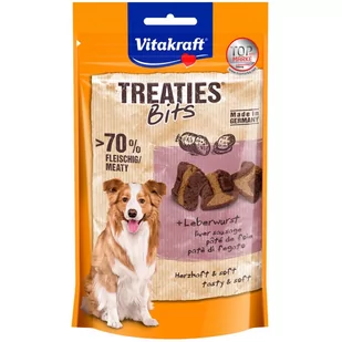 Vitakraft VITAKRAFT TREATIES BITS wątróbka 120g przys d/psa - Przysmaki dla psów - miniaturka - grafika 1