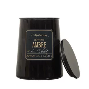 Świeca zapachowa w szkle Ambre - Zapachy do domu - miniaturka - grafika 1