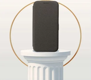 Kabura FOLIO Side Magnet do XIAOMI REDMI NOTE 14 5G brązowy - Etui i futerały do telefonów - miniaturka - grafika 1