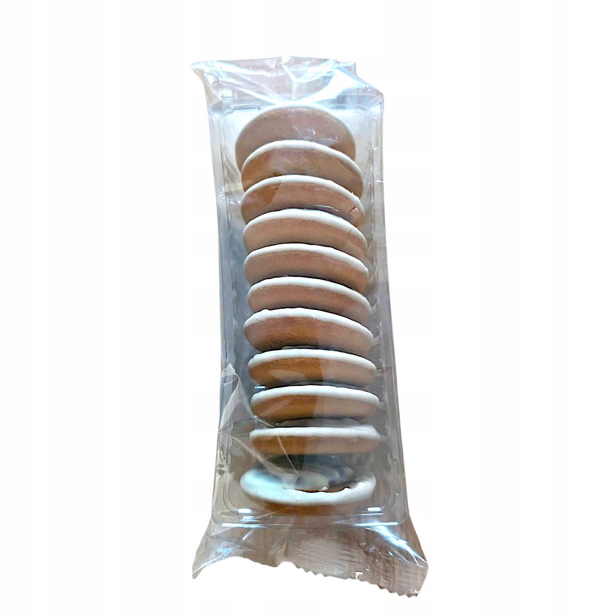 Biszkopty z galaretką 135g o smaku wieloowocowym w białej czekoladzie