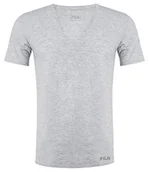 Koszulki męskie - Fila Męska koszulka Fu5001 T-shirt męski szary szary L FU5001 - miniaturka - grafika 1