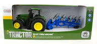 Samochody i pojazdy dla dzieci - Traktor z maszyną w pudełku 1317012 Dromader - miniaturka - grafika 1