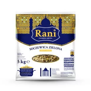 RANI RANI SOCZEWICA ZIELONA 5KG zakupy dla domu i biura 58259086 - Warzywa świeże i suszone - miniaturka - grafika 1