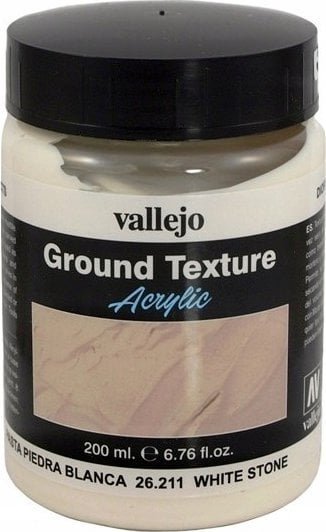 Vallejo Vallejo: 26.211 - Diorama FX - Ground Textures - White Stone 200 ml