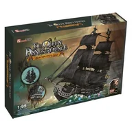 Puzzle - Cubicfun Puzzle 3D 308 el Okręt Piracki Zemsta Królowej Anny Zestaw XL - miniaturka - grafika 1