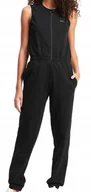 Dresy damskie - Kombinezon dresowy damski Puma Jumpsuit XS czarny - miniaturka - grafika 1