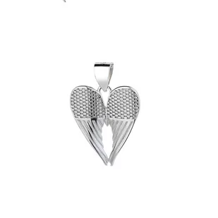 Zawieszka srebrna Angel Wings - Wisiorki - miniaturka - grafika 1