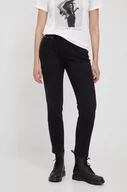 Spodnie damskie - Pepe Jeans jeansy damskie high waist - miniaturka - grafika 1