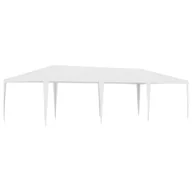 Pawilony ogrodowe - vidaXL Namiot imprezowy, 4 x 9 m, biały 48500 - miniaturka - grafika 1