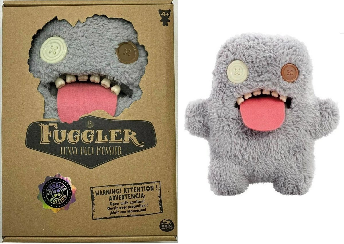 FUGGLER PLUSZOWY POTWÓR MASKOTKA MISIEK SzerokoOki