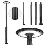 Lampy ogrodowe - Słup oświetleniowy 3m 4m 5m Lampa ULICZNA Ogrodowa parkowa 120W Latarnia - miniaturka - grafika 1