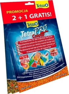 TETRA Zestaw sasz. 2+1 GRATIS T14939Pro Algae 12g+T149366 Pro Colour 12g+T149335 Pro Energy 12g - Pokarm dla ryb - miniaturka - grafika 1