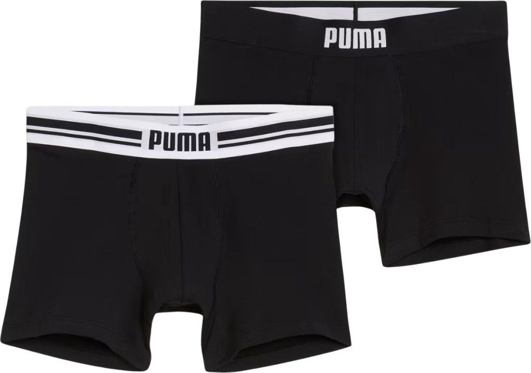Puma Bokserki męskie Puma Everyday Placed Logo 2 pak czarne 938476 01 M