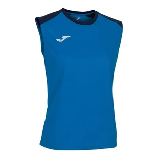 Joma Eco Championship Tank Top dla kobiet T-Shirt, Granatowy/Król Niebieski - Koszulki i topy damskie - miniaturka - grafika 1