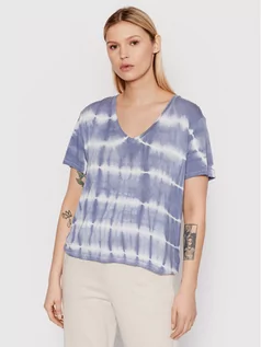 Koszulki i topy damskie - American Eagle T-Shirt 037-2370-7770 Niebieski Regular Fit - grafika 1