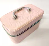 Kosmetyczki, organizery i kuferki - Adar Kuferek S z lusterkiem na zamek 19x10x11cm - miniaturka - grafika 1