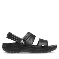 Buty dla dziewczynek - Sandały Crocs Classic Crocs Sandal T 207537 Czarny - miniaturka - grafika 1