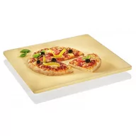 Pozostałe akcesoria kuchenne - Kuchenprofi Kamień do pizzy z podstawką kwadratowy KU-1086150040 - miniaturka - grafika 1