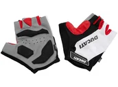 Rękawiczki rowerowe - Rękawiczki rowerowe DUCATI Biało-czerwone rozmiar L - miniaturka - grafika 1