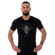 Pozostała odzież narciarska - T-shirt męski z wełny merino Brubeck Outdoor Wool Pro - XL - miniaturka - grafika 1