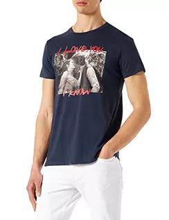Koszulki męskie - Star Wars Meswmants113 T-shirt męski, granatowy, S - grafika 1