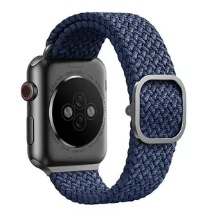 UNIQ pasek Aspen Apple Watch 40/38/41mm Braided niebieski/oxford blue - Akcesoria do smartwatchy - miniaturka - grafika 3