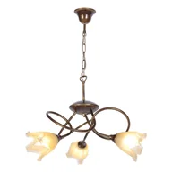 Lampy sufitowe - Lampa wisząca KZ-KWIAT III ŻYR BRĄZ/ZŁOTY - miniaturka - grafika 1