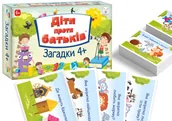 Podręczniki dla gimnazjum - Dzieci kontra Rodzice. Zagadki 4+ Wersja ukraińska - miniaturka - grafika 1