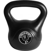 Kettlebell - Gorilla Sports Kettlebell winylowy 3kg (100342-00006-0008) - miniaturka - grafika 1