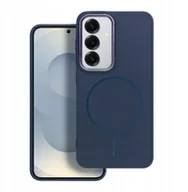 Etui i futerały do telefonów - Futerał FRAME MAG COVER kompatybilny z MagSafe do SAMSUNG A55 granatowy - miniaturka - grafika 1