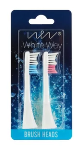 Diagnosis WHITE WAY WW-Sonic Końcówki do szczoteczki kolor biały 2 szt 9085494 - Pozostałe kosmetyki - miniaturka - grafika 2