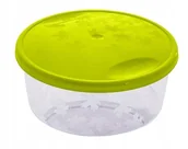 Pojemniki kuchenne - BRANQ POJEMNIK RUKKOLA NA ŻYWNOŚĆ OKRĄGŁY 0.75L MIX KOLORÓW - miniaturka - grafika 1