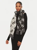 Apaszki i szaliki damskie - Guess Szal AW5217 VIS03 Czarny - miniaturka - grafika 1