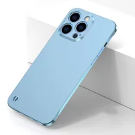 Etui i futerały do telefonów - Etui König Design kompatybilne z Apple iPhone 13 Pro Max plastikowe miękkie etui na telefon - Etui na telefon jasnoniebieskie - miniaturka - grafika 1
