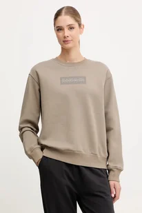 Napapijri bluza B-Box damska kolor zielony z nadrukiem NP0A4HYRN1T1 - Bluzy damskie - miniaturka - grafika 1