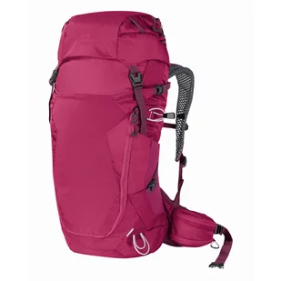 Plecak trekkingowy damski Jack Wolfskin Crosstrail 30 ST - sangria red - Plecaki - miniaturka - grafika 3